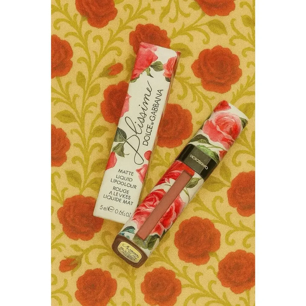 Dolce & Gabbana Dolcissimo Matte Liquid Lipstick 01 Natural Longwear 0.16 oz